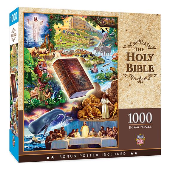 THE HOLY BIBLE - 1000 PIECE JIGSAW PUZZLE